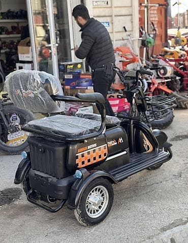 электронная мото: Электрический трёхколёсный скутер Armada Motors - Конструкция — 2