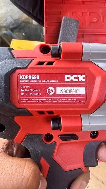 электро инструменты б у: Аккумуляторный ударный гайковерт DCK KDPB698 (Type FK), бесщеточный - — 3