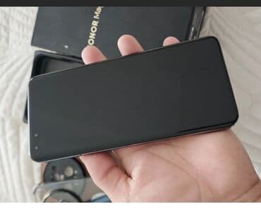 прочный телефон: Honor Magic 5 Pro, Б/у, 512 ГБ, цвет - Черный, 2 SIM — 6