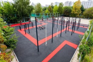 резиновые покрытия для спортивных площадок: Резиновая крошка для спортивных покрытий - Фракция: мелкая и средняя — 6