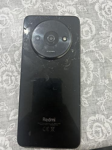 phone 6: Redmi, Redmi A3, Б/у, цвет - Черный — 1