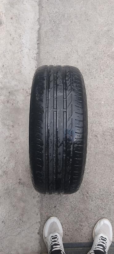 titan diski: Шины 205 / 55 / R 16, Лето, Б/у, Комплект, Легковые, Bridgestone — 1
