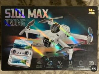 dji neo: S101 MAX DRONE. 100% working. 4 batteries. 1 hour battery timing with — 1