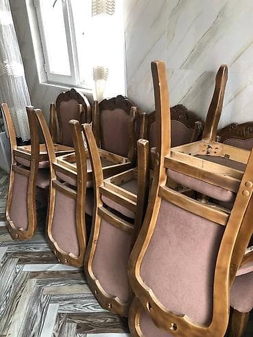 мебель столы письменные: Стол и стул для зала, Новый, Платная доставка, цвет - Коричневый — 2