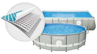 Спорт и хобби: Каркасный бассейн Intex Prism Frame 400х200х100 см + фильтр-насос 2006 — 5