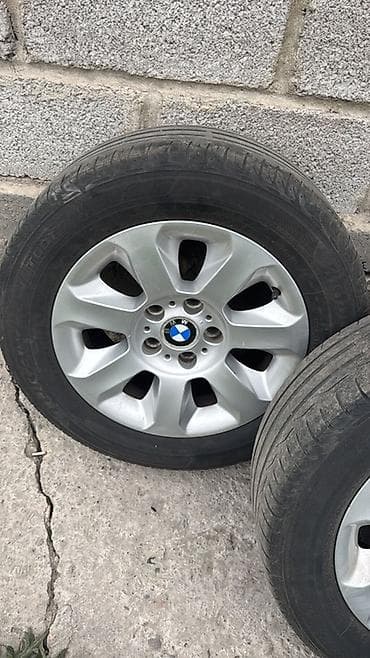 diski bmw: Колеса в сборе R 16, Лето, Б/у, Комплект, Легковые, Литые, отверстий - 5 — 1