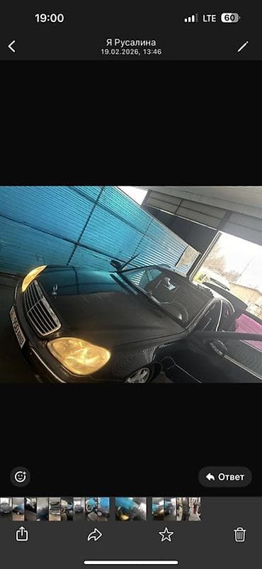 mers e63: Mercedes-Benz S-Class: 2000 г., Автомат, Седан — 2