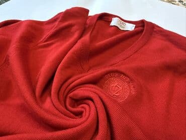 шерстяные кофты: Два тонких шерстяных джемпера 1) Красный джемпер npro instyle - — 2