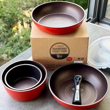 набор 142 предмета: 🍳 Набор посуды с алмазным покрытием IRIS OHYAMA Kitchen Chef H-IS-SE9 — 8