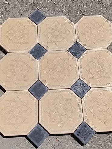 набор клюя: Тротуарная плитка, Другая модель, Под камень, Для двора, Новый — 9