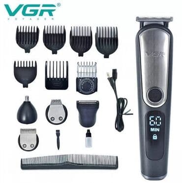 Триммер Для бороды, Для усов, Для носа и ушей, Керамическая at lalafo.kg Триммер Для бороды, Для усов, Для носа и ушей, Керамическая