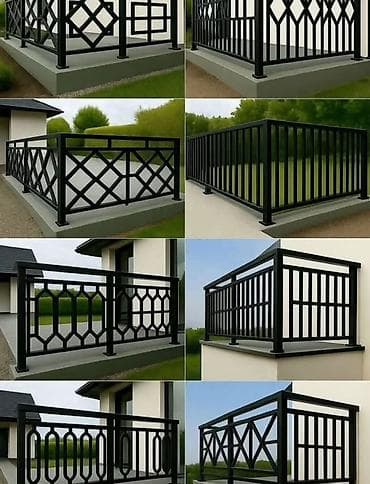 Готовые перила: Готовые перила, Материал: Металл, Для балкона — 1