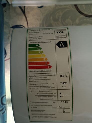 режим 12 с: Кондиционер TCL Классический, Охлаждение, Обогрев, Вентиляция — 2