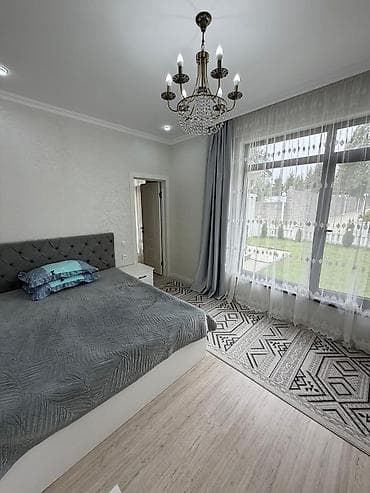 сдается дом кок жар: Современный одноэтажныйс двумя спальнями коттедж с террасой и — 7
