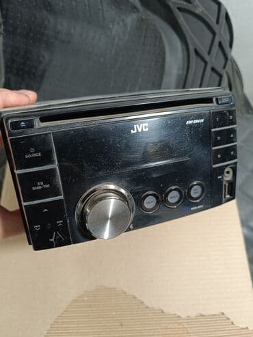 кассетная автомобильная магнитолы: 1) Магнитола JVC usb/mp3/disc радио евростандарт - 3500 сом 2) — 1