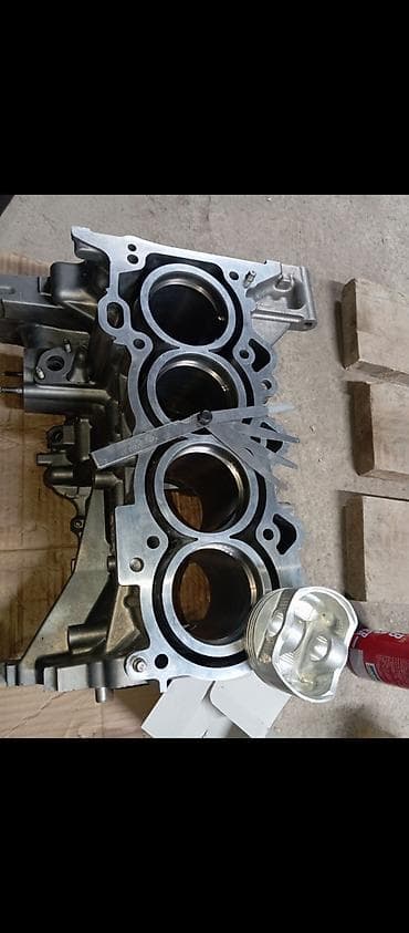 Двигатель (short block) 4-цилиндровый в сборе на тайоту 1.3 Ист — 5