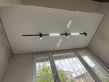 a frame: Натяжной потолок Матовое Монтаж — 2