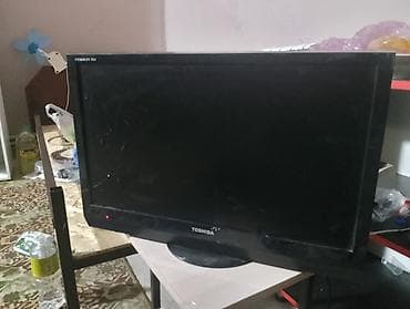 Телевизор TOSHIBA (жк, диагональ около 24–26") Особенности: - Плоская