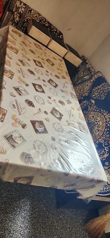 стол кухняга: Ашкана үчүн жумшак бурчек, түсү - Саргыч боз — 1