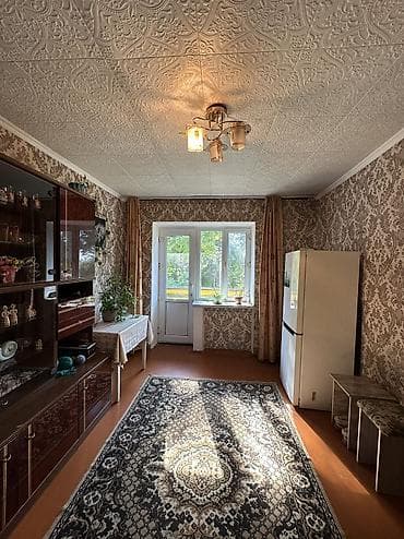Батирлер: 3 бөлмө, 62 м², 104-серия, 3 кабат, Эски ремонт — 4