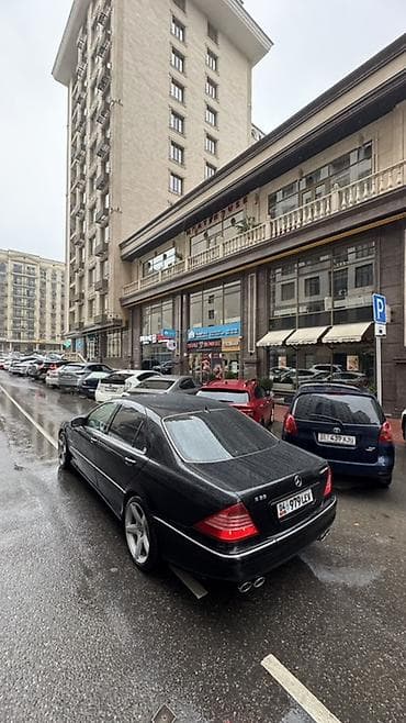 мерс 55: Mercedes-Benz S-Class: 2001 г., 3.2 л, Автомат, Газ, Седан — 3