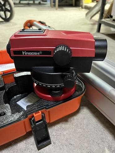 стройител: Оптический автоматический нивелир Haiboshi HB-112810 с комплектом — 3
