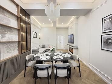 Недвижимость: 4 комнаты, 130 м², Элитка, Ала-Арча ТРЦ Элитка, 11 этаж, Дизайнерский ремонт — 5