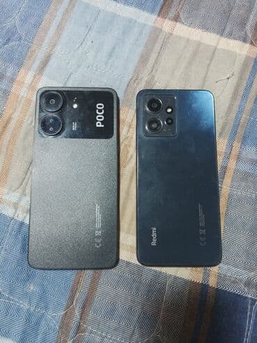 mi book: Redmi, Redmi Note 12, Б/у, 256 ГБ, цвет - Синий, 2 SIM — 1