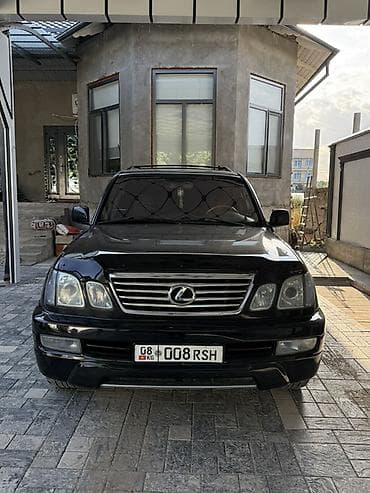 мерседес 124 с: Lexus LX: 2004 г., 4.7 л, Автомат, Газ, Внедорожник — 2