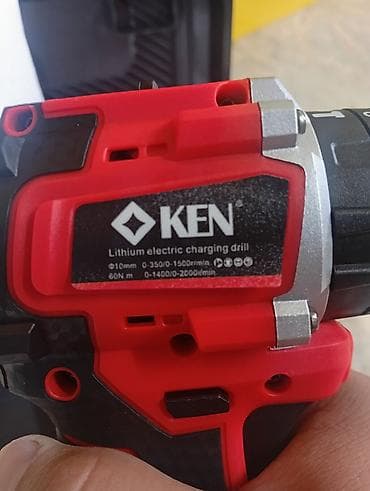 Аккумуляторная дрель-шуруповерт KEN - Питание: литий-ион, 48V (в — 4