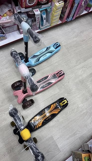 fidget cube: 🛴 Детский самокат с подсветкой колёс 🌟 💥 Весёлый и полезный подарок — 3