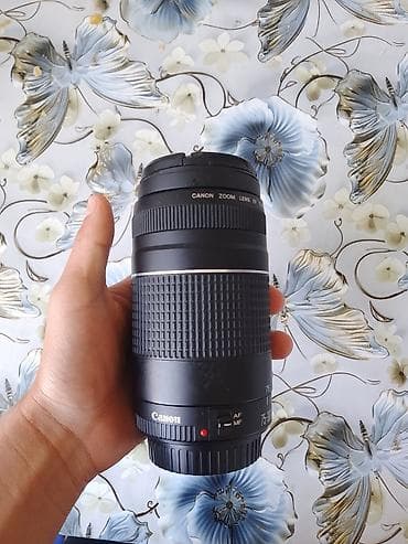 Техника и электроника: Телефото‑зум объектив Canon Zoom Lens EF 75–300mm. Основные — 5