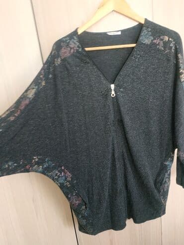 тёплая кофт кардиган: Кофта, 3XL — 1