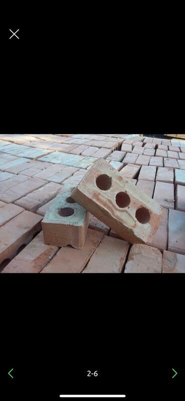 кыш кофе: Тешиктүү, Бышкан кирпич, Жарым блок, 250×120×88 — 10