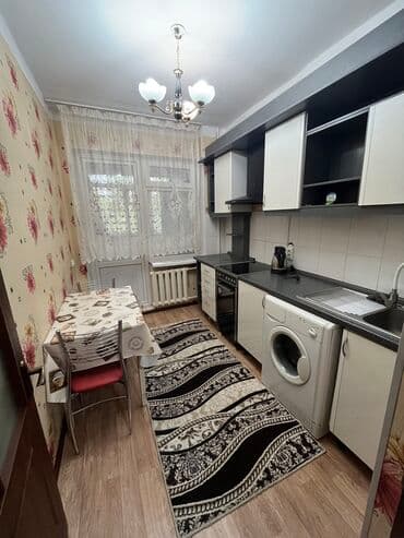 квартира долгий срок киевской ибраимова: 2 комнаты, Собственник, Без подселения, С мебелью полностью — 3