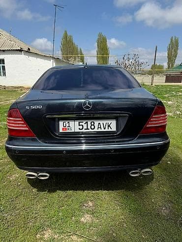 авто жпс: Mercedes-Benz S-Class: 1998 г., 5 л, Автомат, Бензин, Седан — 2