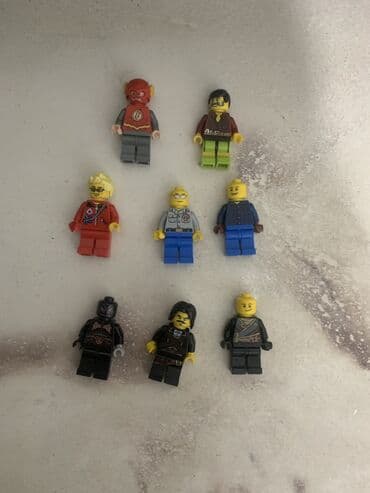 Оюнчуктар: Lego 8 фигурок оригинальных 36 не ориг Аксессуары для фигурок И в — 2