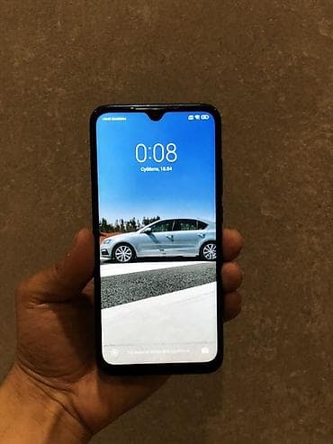 Redmi, Redmi Note 8T, Колдонулган, 64 ГБ, түсү - Көк, 2 SIM