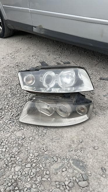 Автозапчасти: Комплект передних фар Audi 2003 г., Б/у, Оригинал, Германия — 2