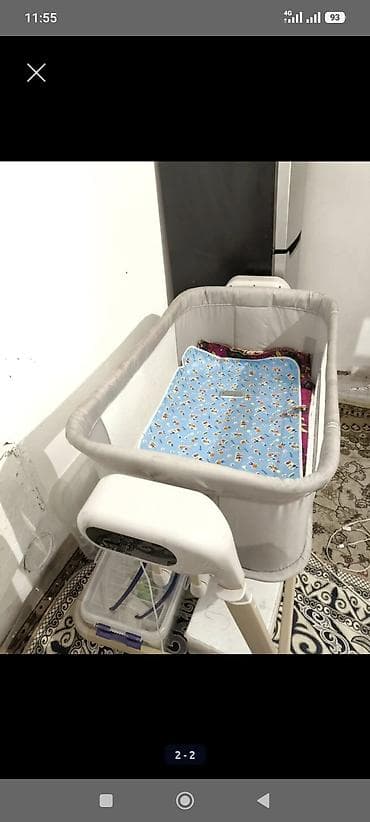 ош вещи: 📢 Электрондук жел бешик (качель) сатылат! 👶✨ ✅ Абалы дээрлик жаңы – — 2