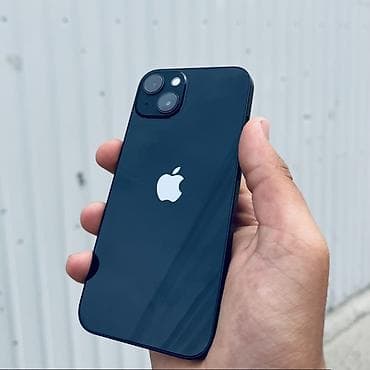 hp p: IPhone 13, Б/у, 128 ГБ, Midnight, Зарядное устройство, Защитное стекло, Чехол, 78 % — 1