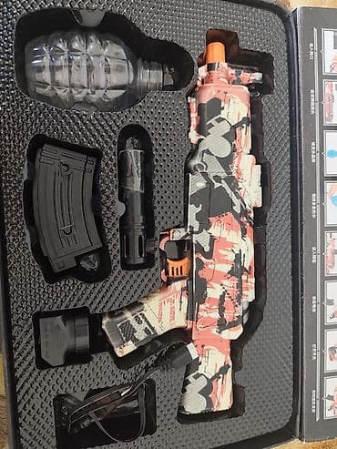 водный батут: Игровой автомат-бластер «AK47» для водяных шариков (gel balls) — 2