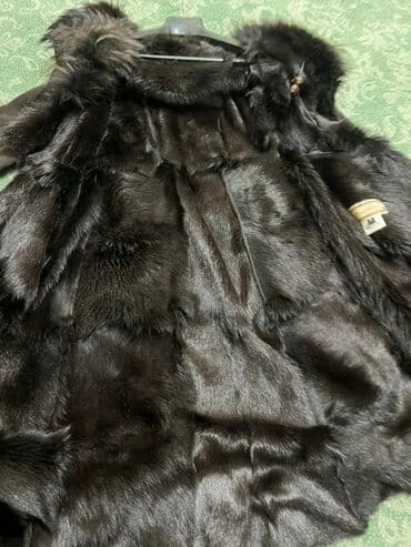 дешево дубленка: Женская длинная натуральная дубленка с меховой отделкой — 2