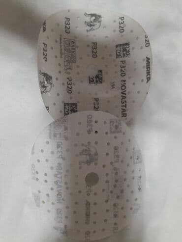 набор кульч: Круги наждачные автомобильные на липучки производство Корея,Польша — 5