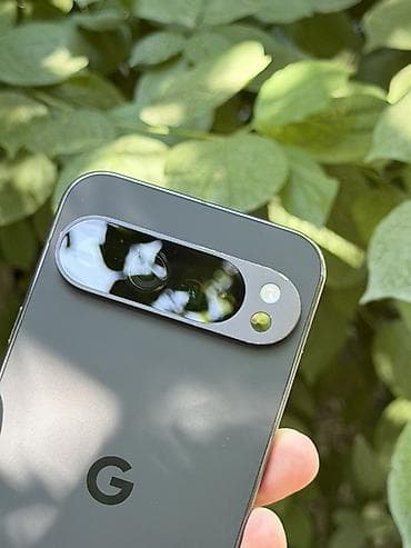 пиксель 10: Google Pixel 9 Pro XL, Б/у, 128 ГБ, цвет - Черный, 1 SIM, eSIM — 2