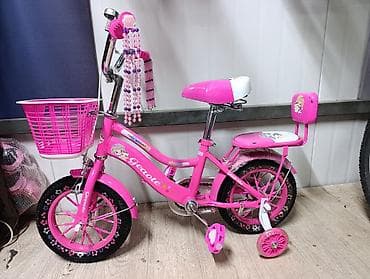Детский велосипед, 2-колесный, 3 - 4 года, Для девочки, Новый