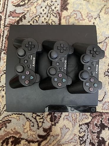 Техника и электроника: PlayStation 3 (Slim) комплект Состав набора: - Консоль Sony — 3