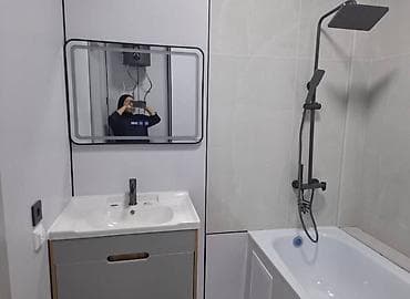 osh flat: 2 комнаты, 60 м², Асанбай мкр Элитка, 4 этаж, Евроремонт — 2