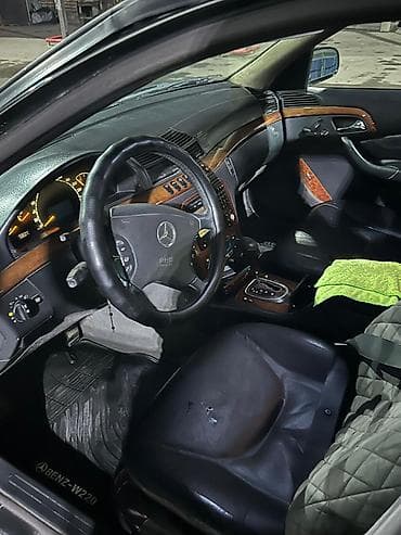 e500 124: Mercedes-Benz S-Class: 1999 г., 3.2 л, Автомат, Бензин, Седан — 6