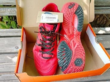 ролик обувь: Мужские кроссовки, 43, Asics, Новый, цвет - Красный — 5
